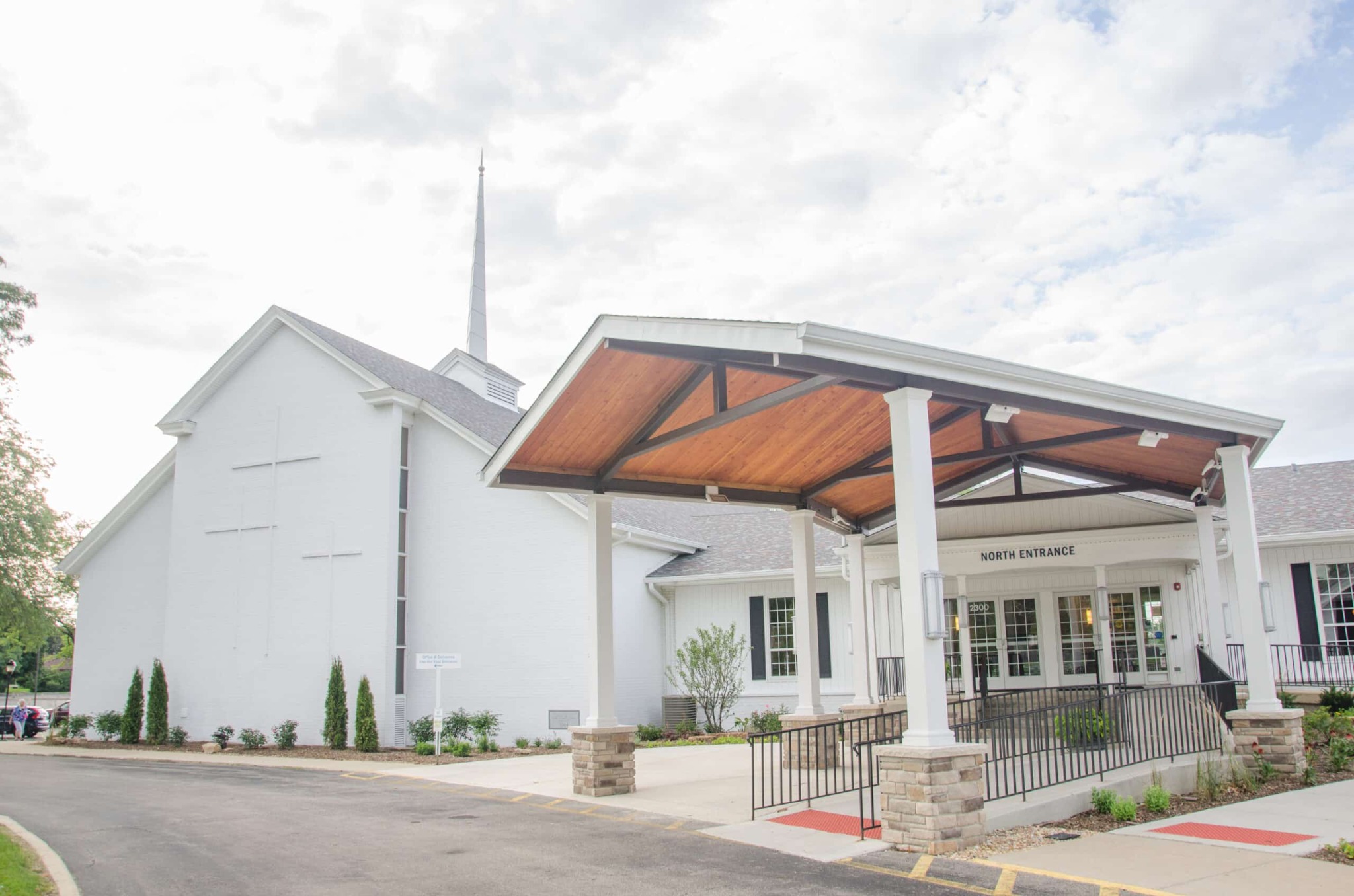 South Street Campus church entrance.